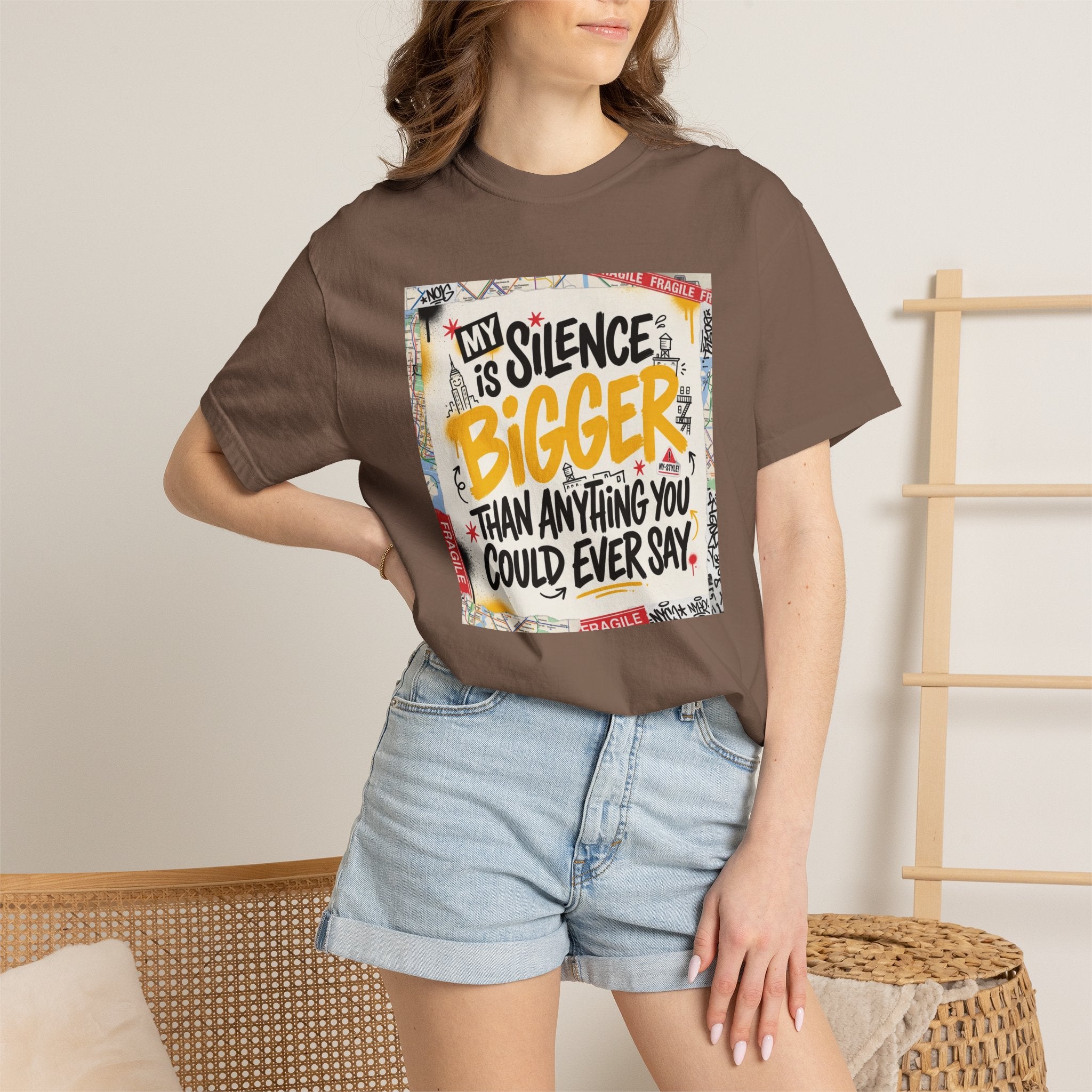 My Silence Is Bigger... Unisex Tee w/ MM Signature