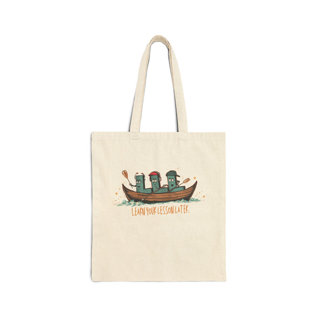 Three L's in a Row MM Canvas Tote Bag