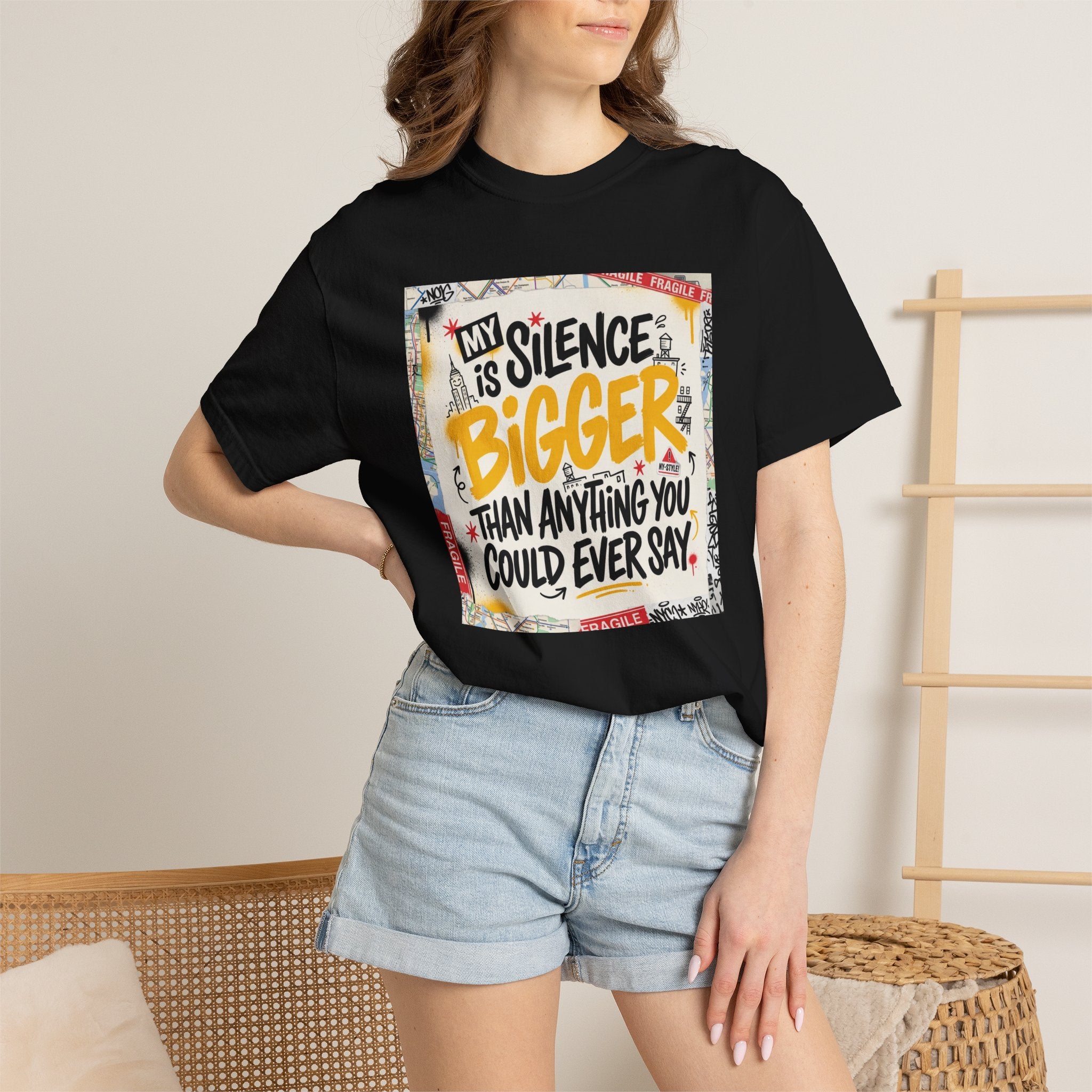 My Silence Is Bigger... Unisex Tee w/ MM Signature