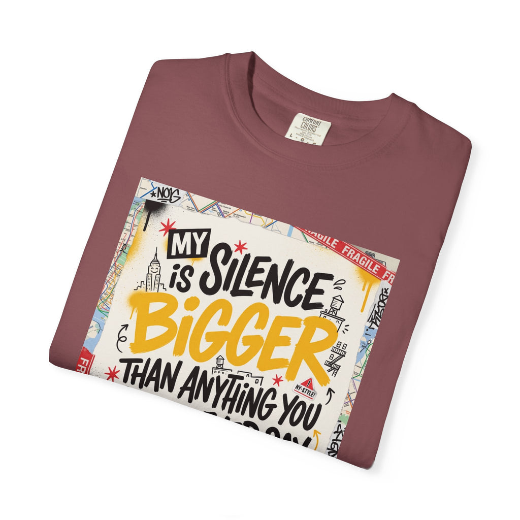 My Silence Is Bigger... Unisex Tee w/ MM Signature