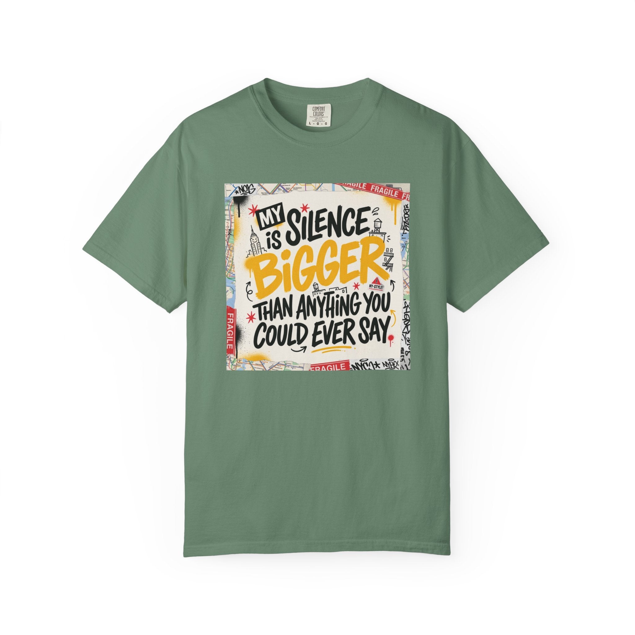 My Silence Is Bigger... Unisex Tee w/ MM Signature