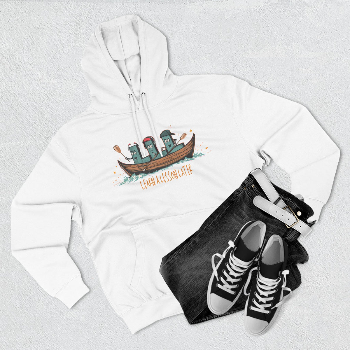 Three L's in a Row... Summer Fleece Hoodie w/ MM Signature