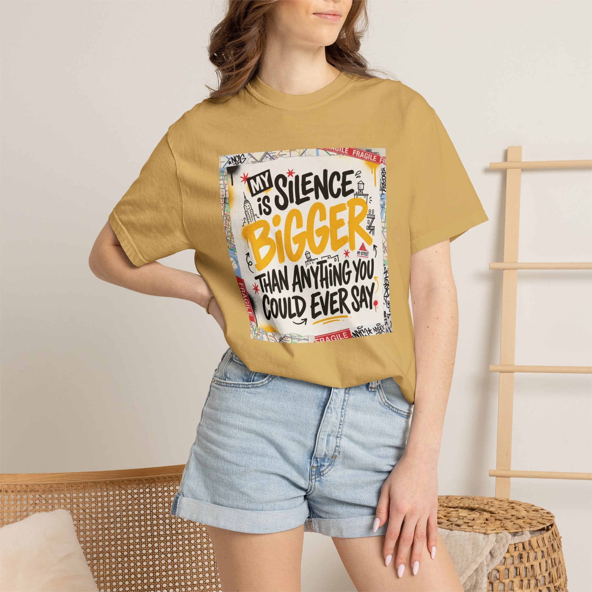 My Silence Is Bigger... Unisex Tee w/ MM Signature