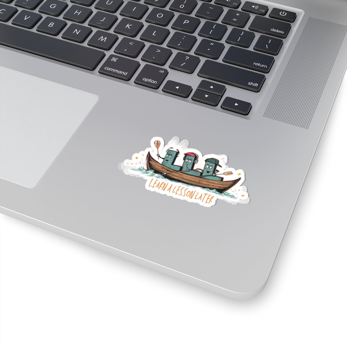 Three L's in a Row Kiss-Cut Laptop Sticker