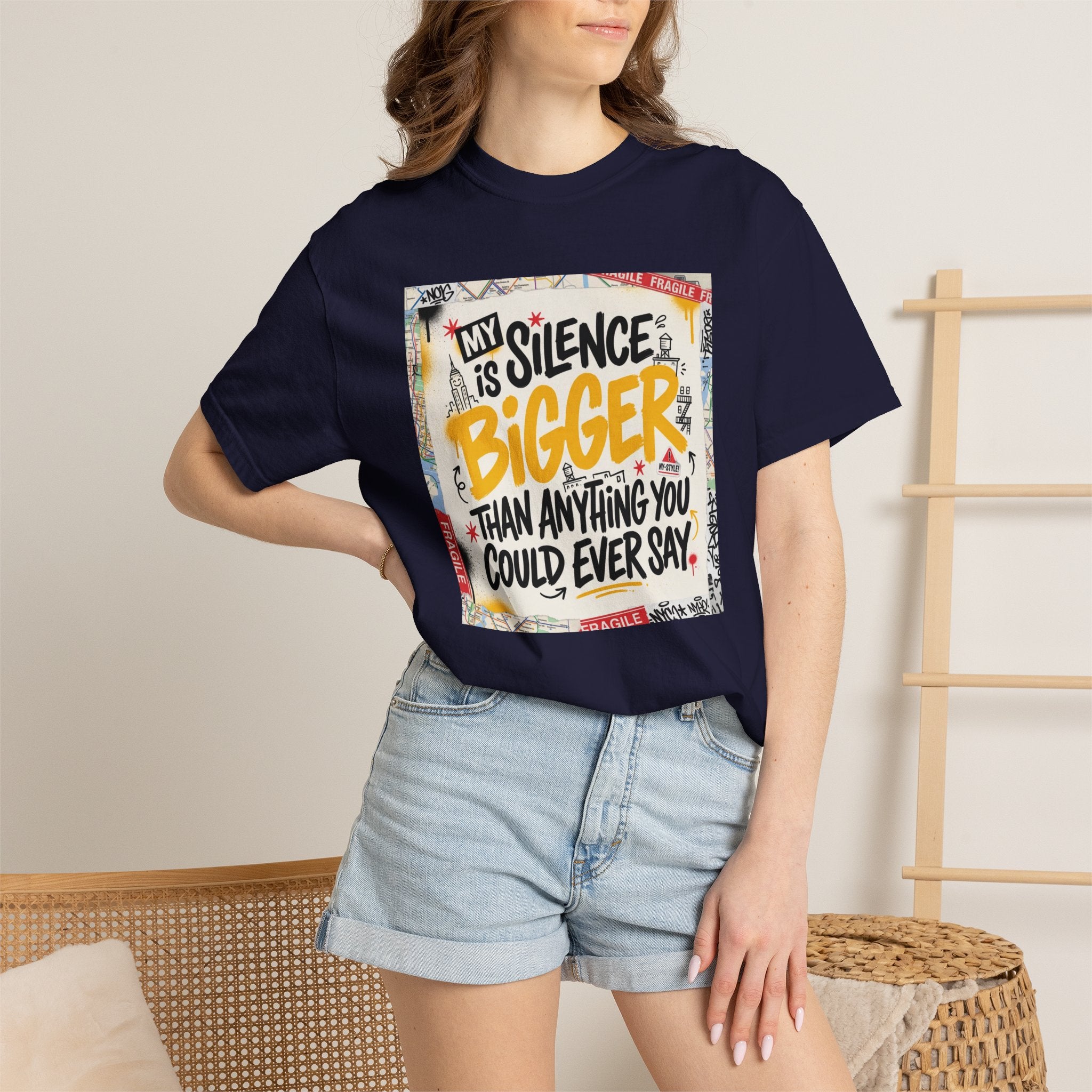 My Silence Is Bigger... Unisex Tee w/ MM Signature