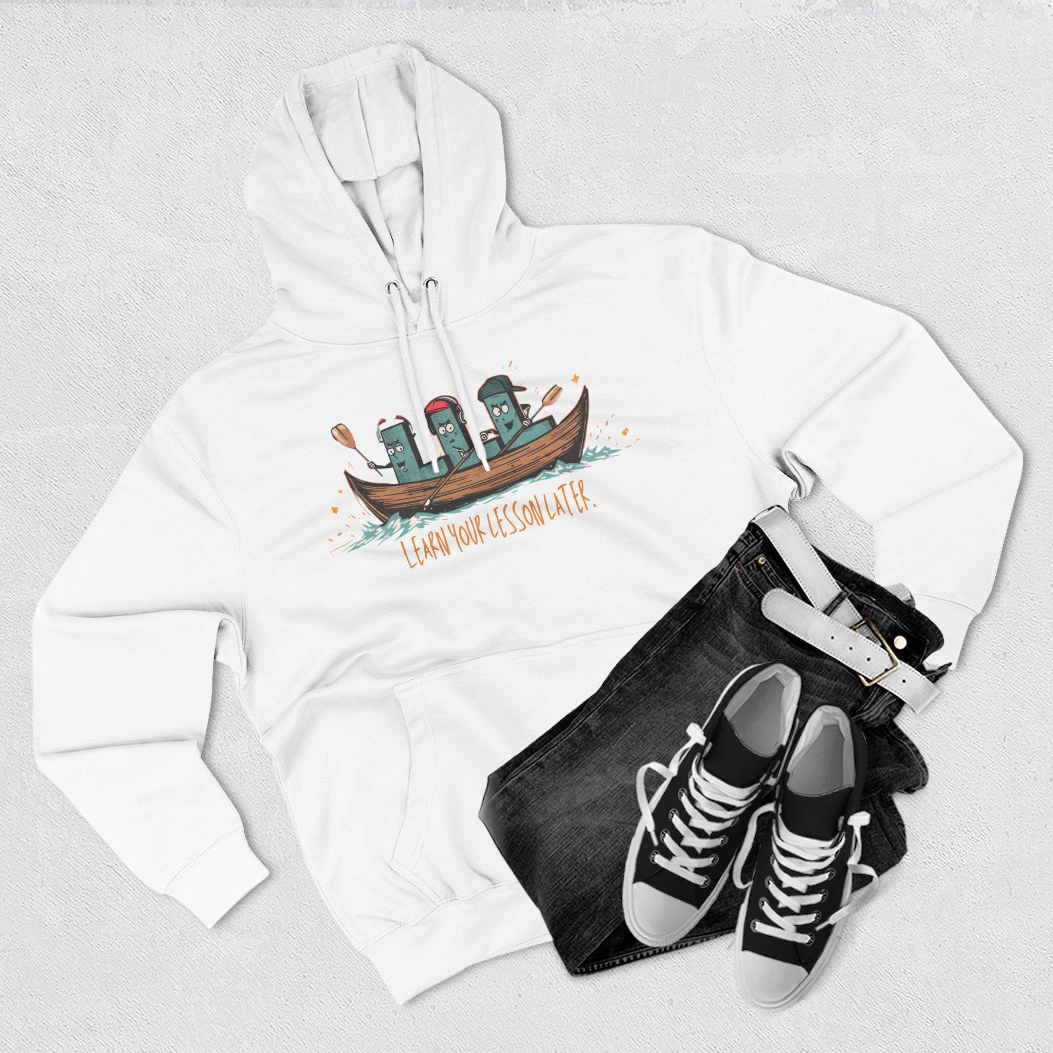 Three L's in a Row... Summer Fleece Hoodie w/ MM Signature