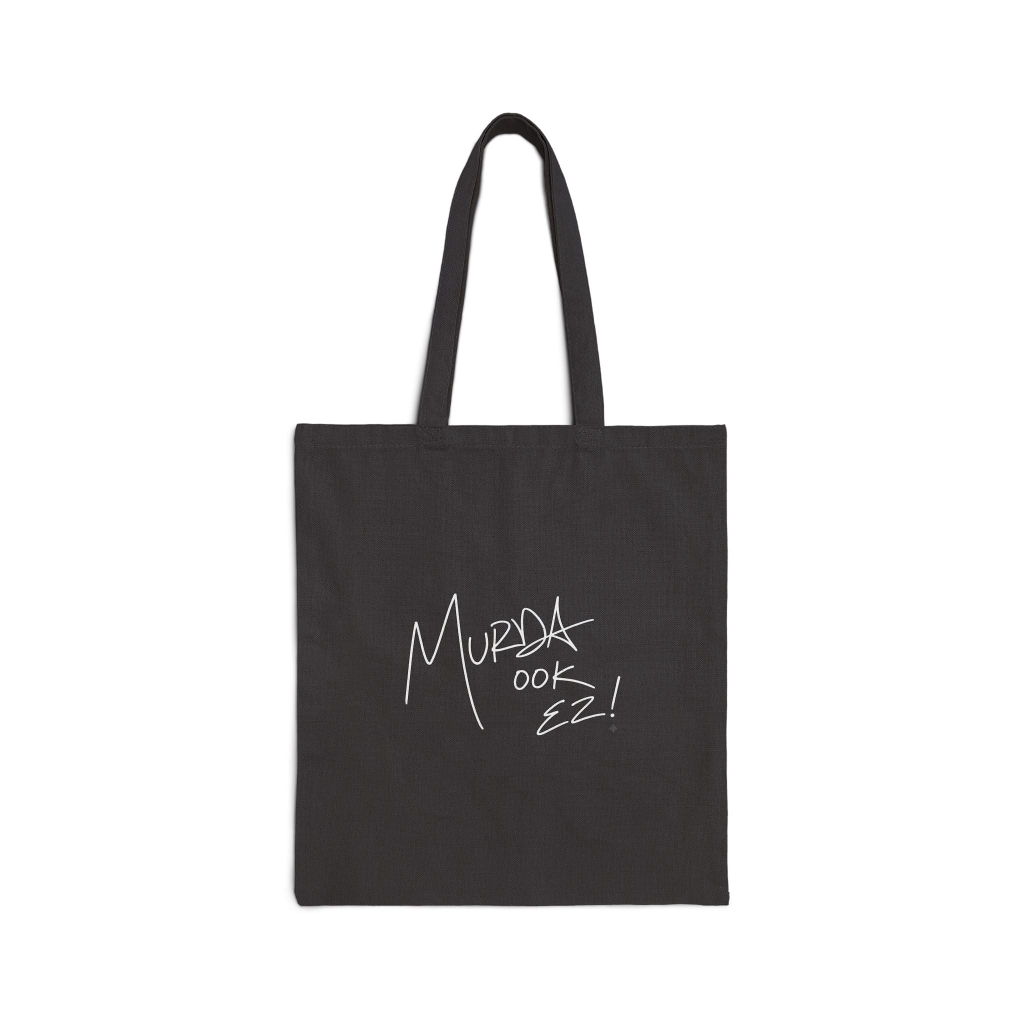 MURDAMOB x MM Signature Black Canvas Tote Bag