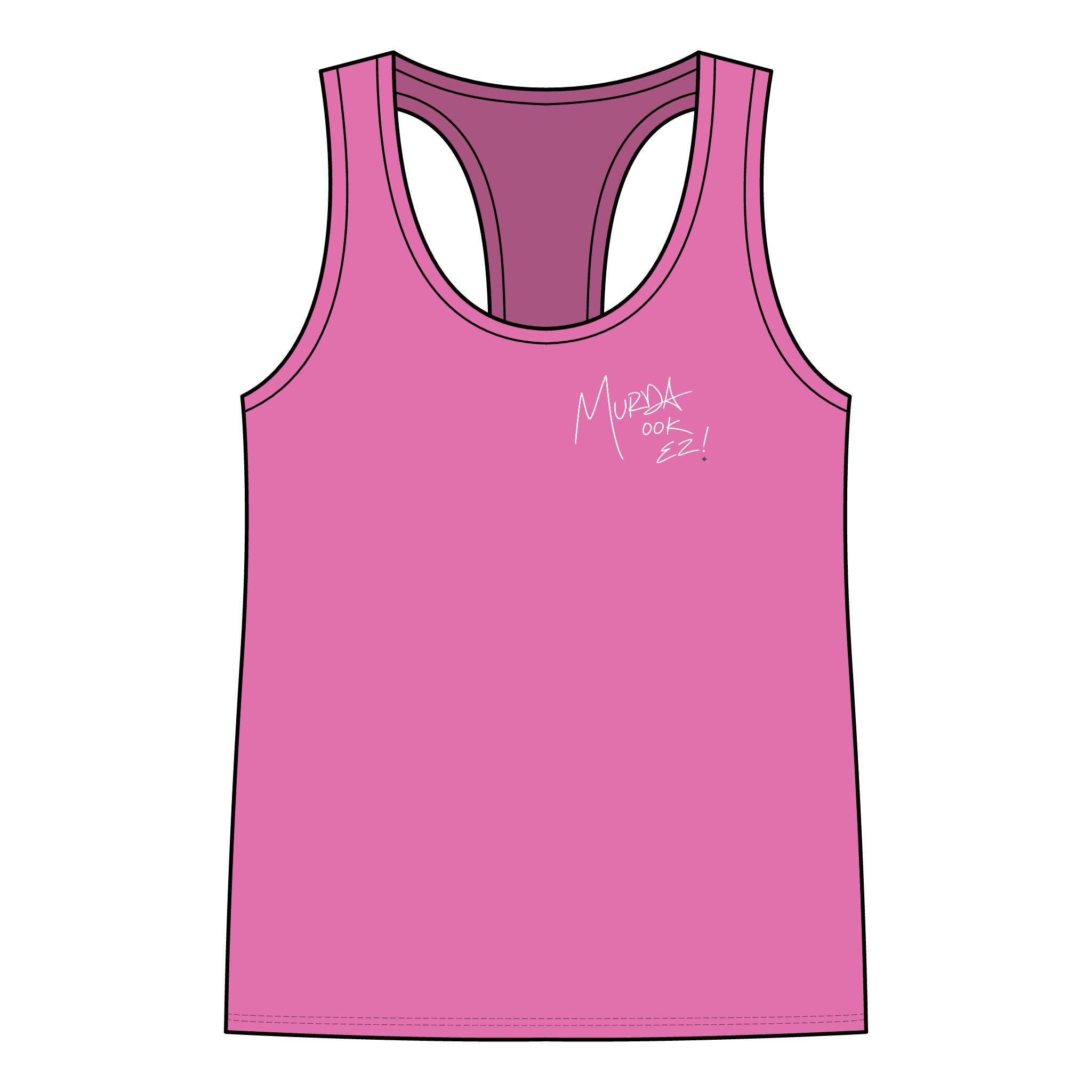 Saint Julius MM Signature Women's Racerback Tank Top