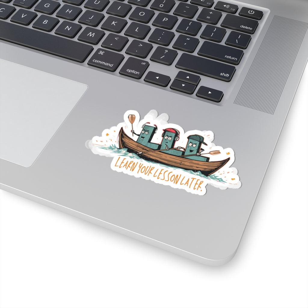 Three L's in a Row Kiss-Cut Laptop Sticker