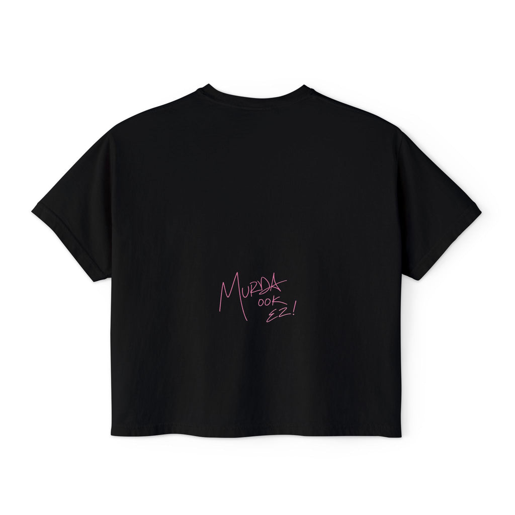 My Silence Is Bigger... Women's Boxy Tee w/ MM Signature