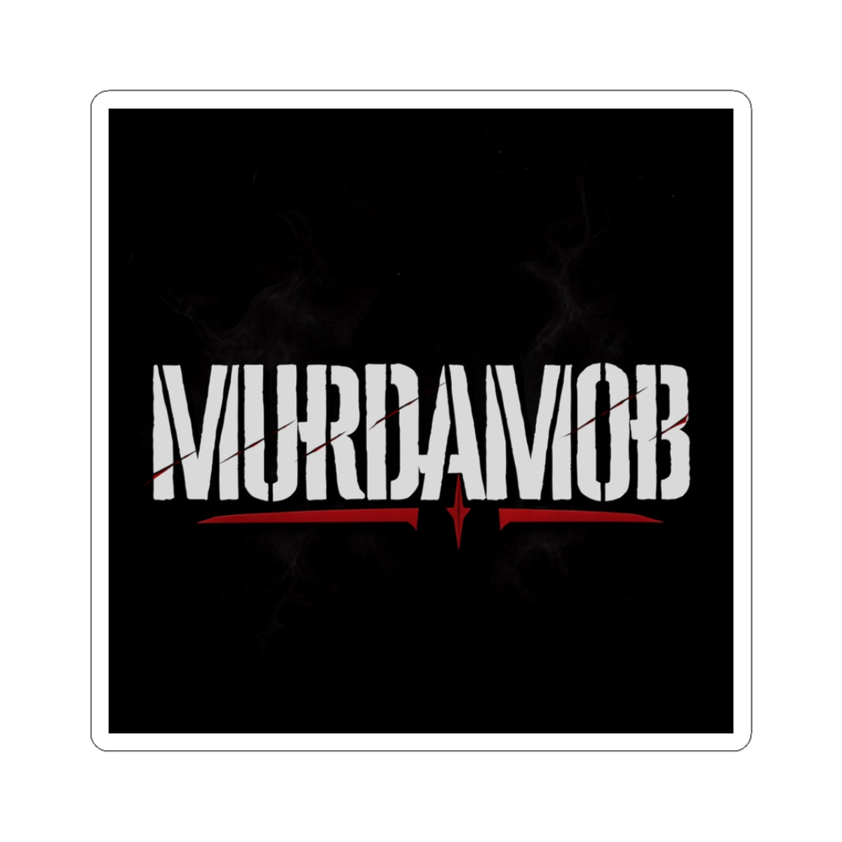 MURDAMOB Logo Sticker - SQUARE