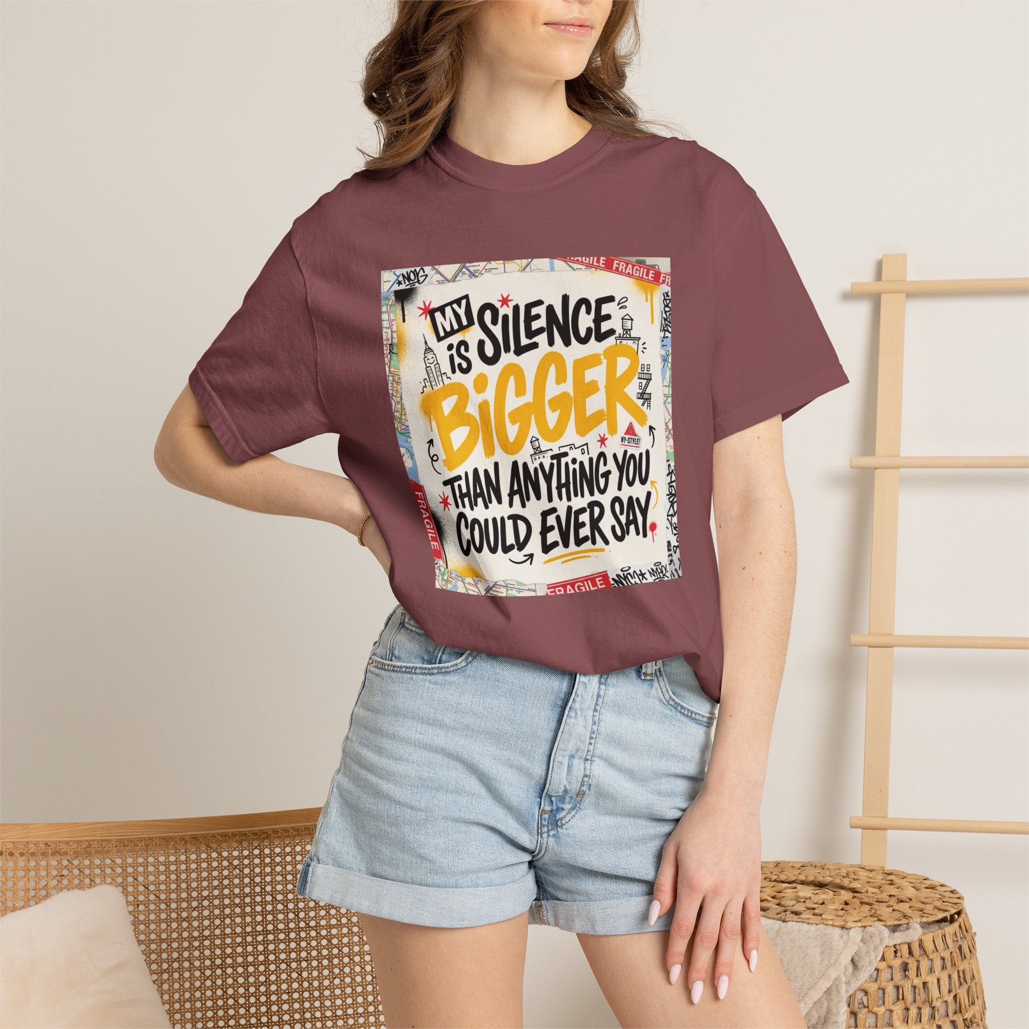 My Silence Is Bigger... Unisex Tee w/ MM Signature