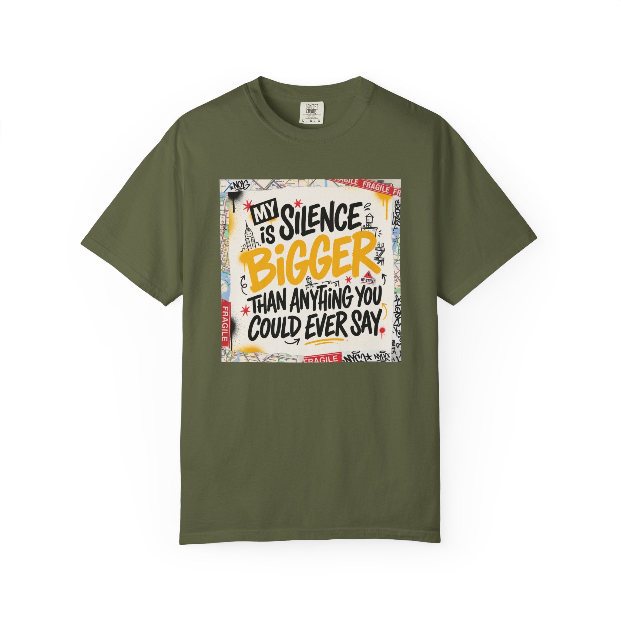 My Silence Is Bigger... Unisex Tee w/ MM Signature