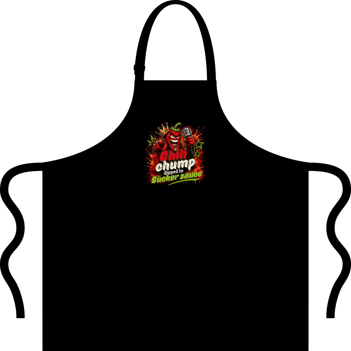Chili Chump Linen BBQ Chef Apron