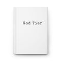God Tier White Hardcover Journal [Blank Pages]