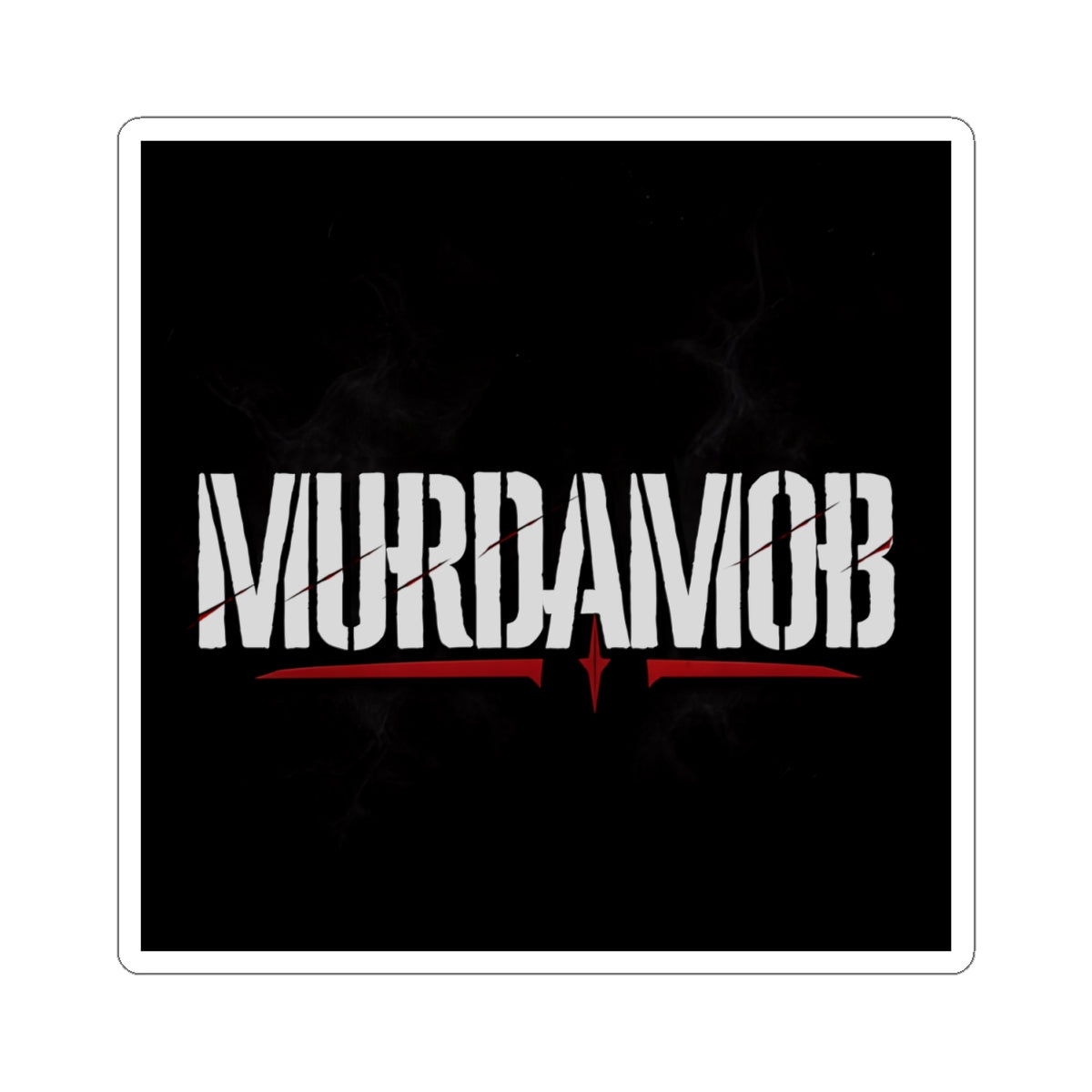MURDAMOB Logo Sticker - SQUARE