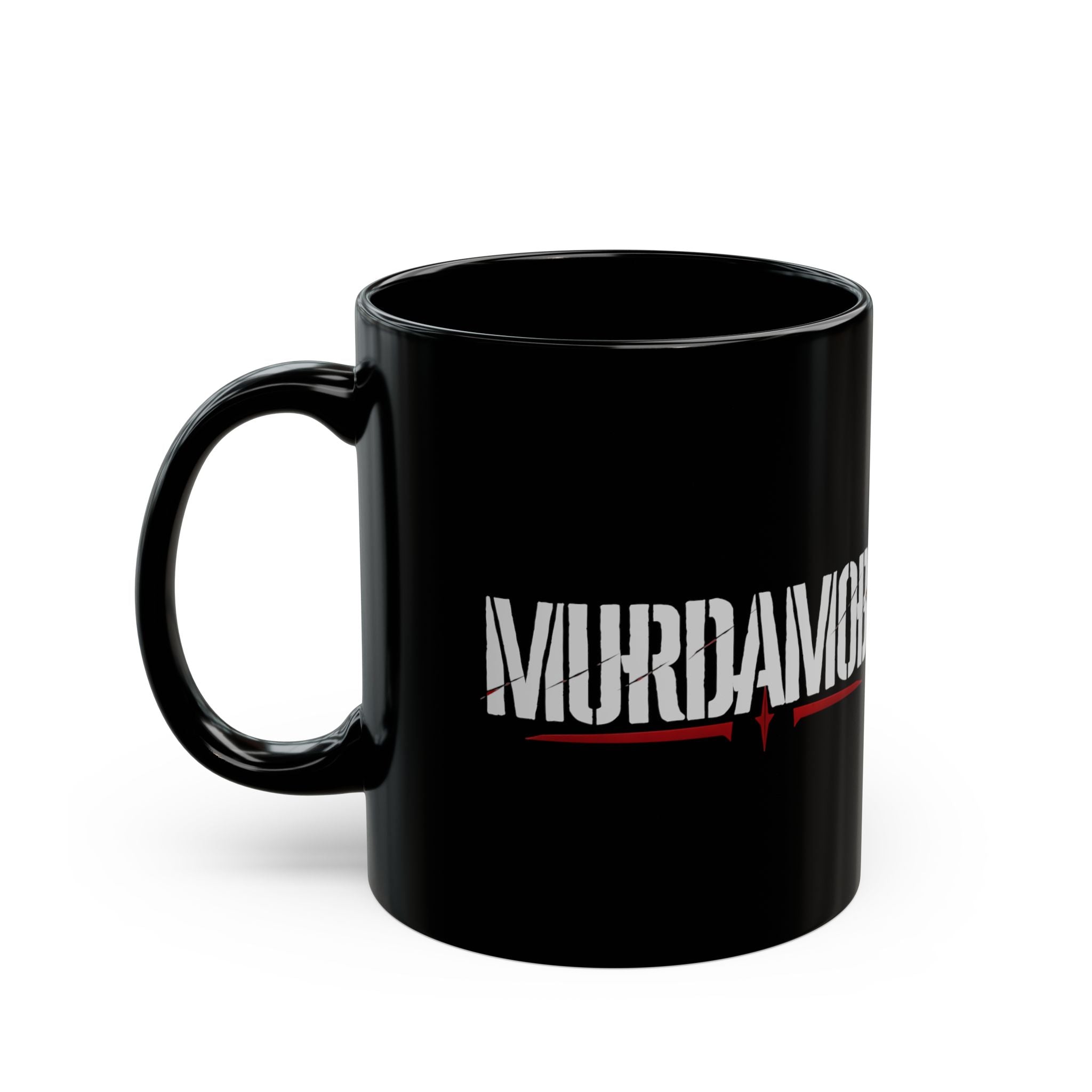 MURDAMOB MM Signature Black Coffee Mug