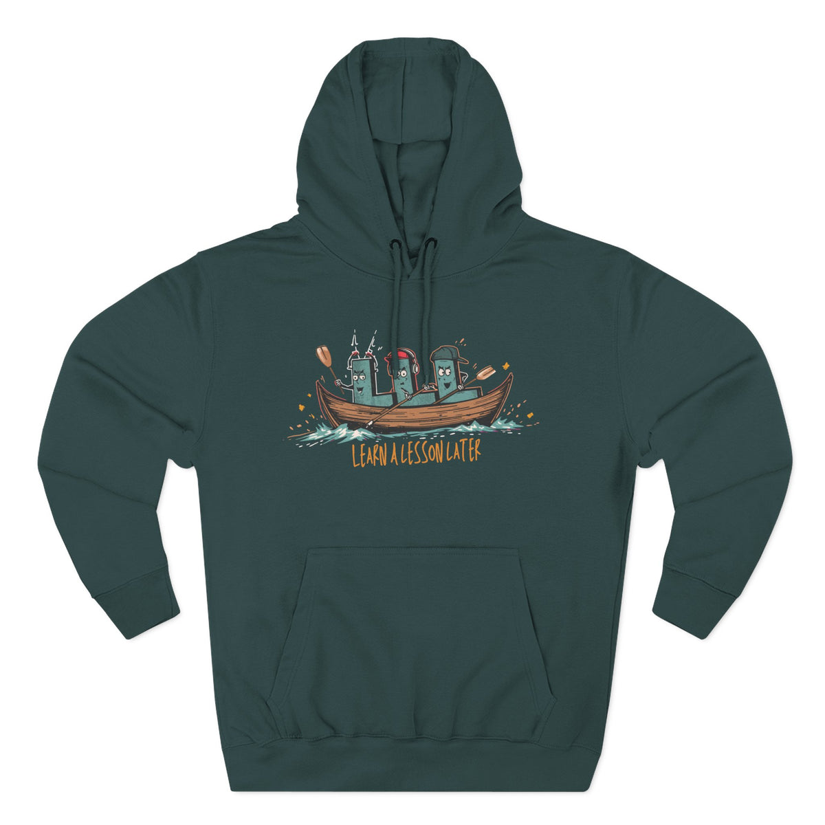 Three L's in a Row... Summer Fleece Hoodie w/ MM Signature