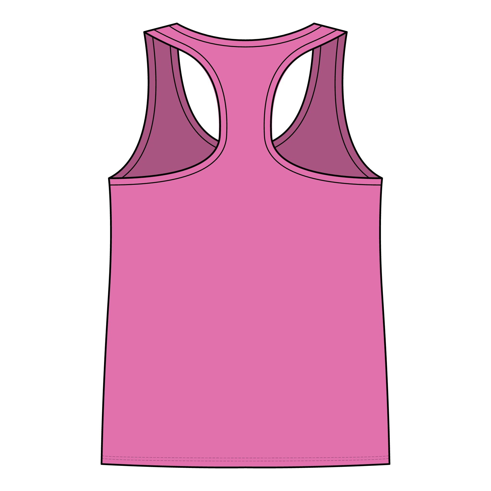 Saint Julius MM Signature Women's Racerback Tank Top