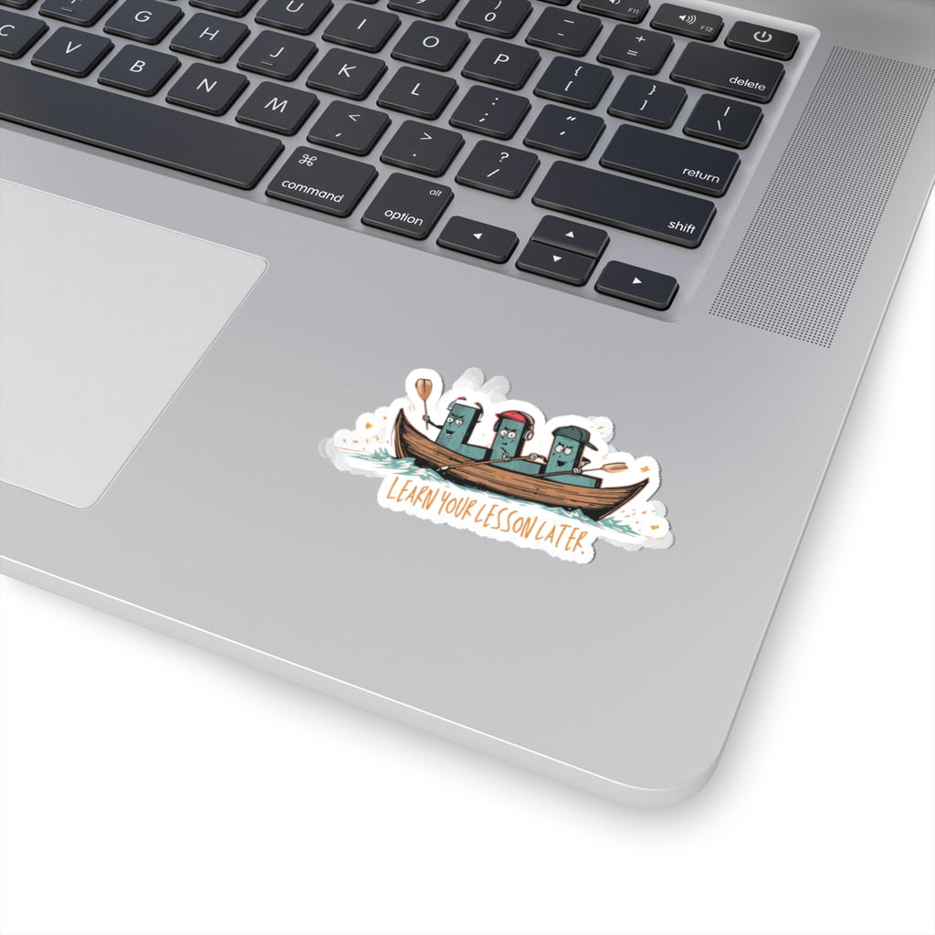 Three L's in a Row Kiss-Cut Laptop Sticker