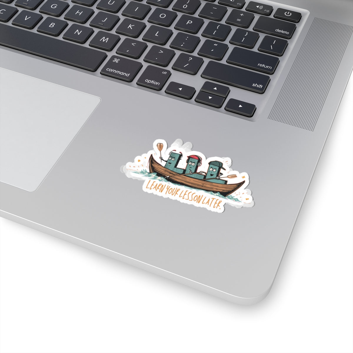 Three L's in a Row Kiss-Cut Laptop Sticker