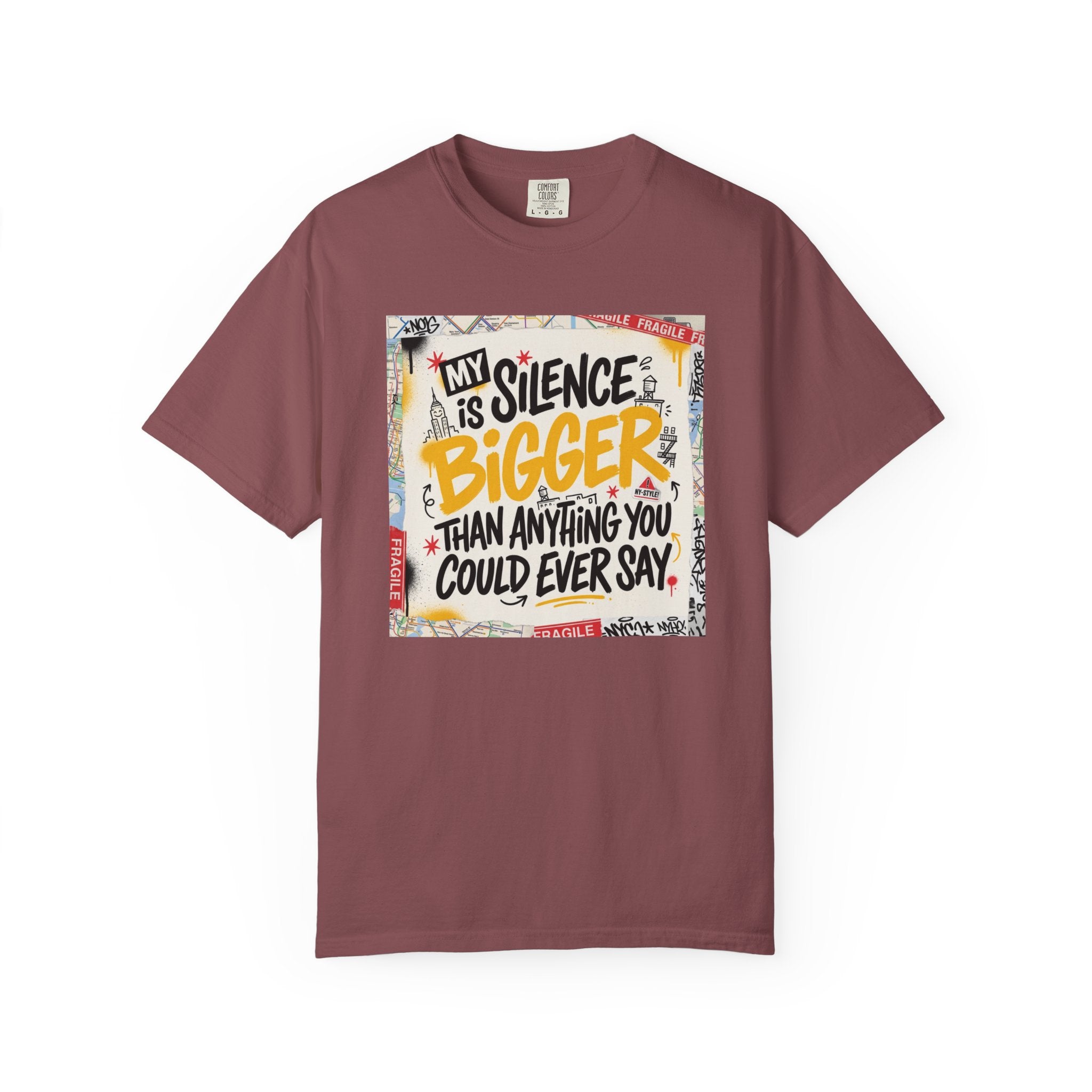 My Silence Is Bigger... Unisex Tee w/ MM Signature