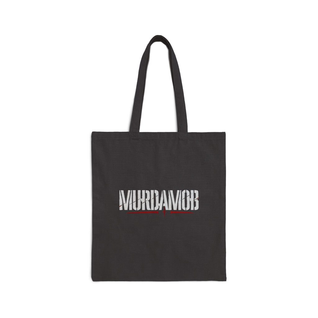 MURDAMOB x MM Signature Black Canvas Tote Bag