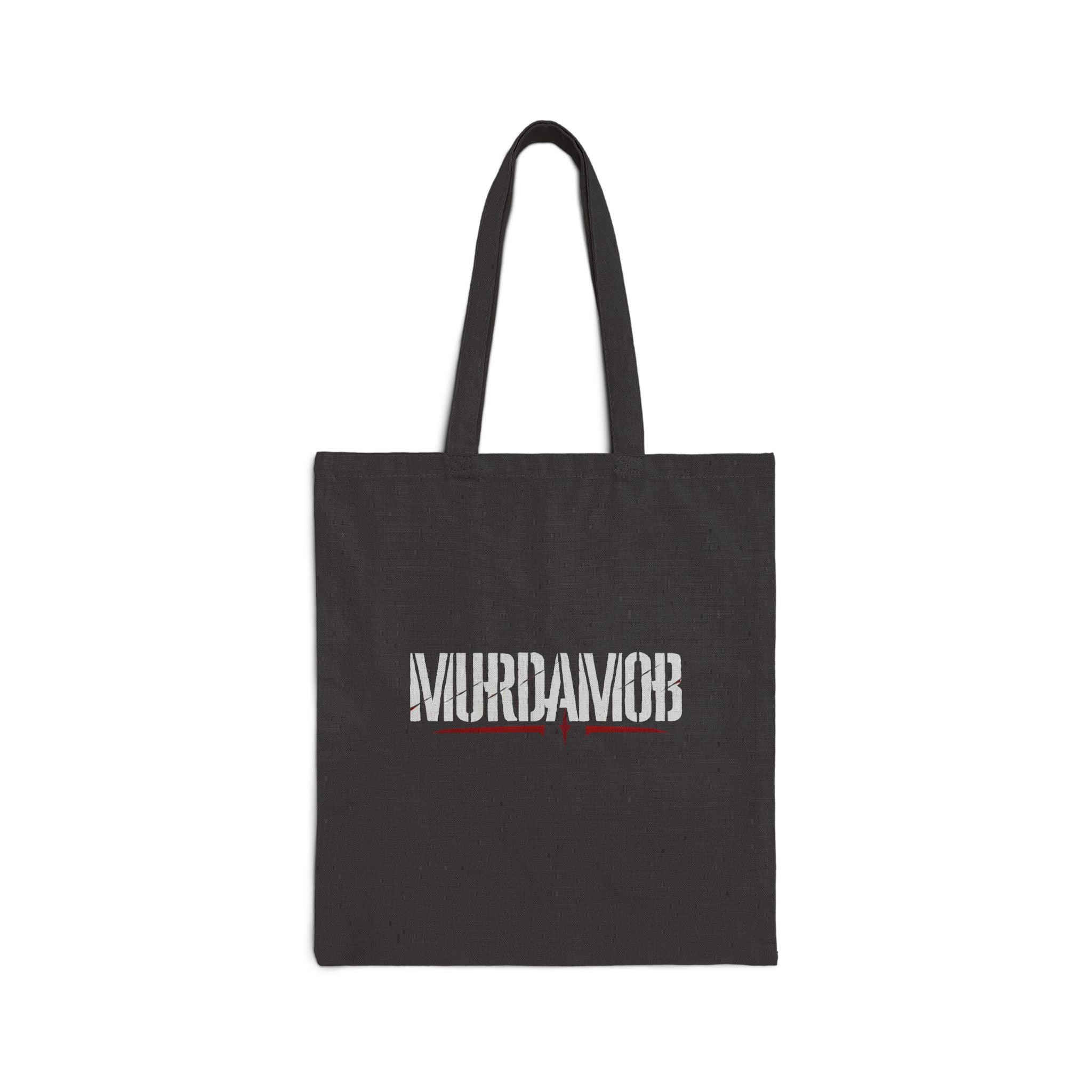 MURDAMOB x MM Signature Black Canvas Tote Bag