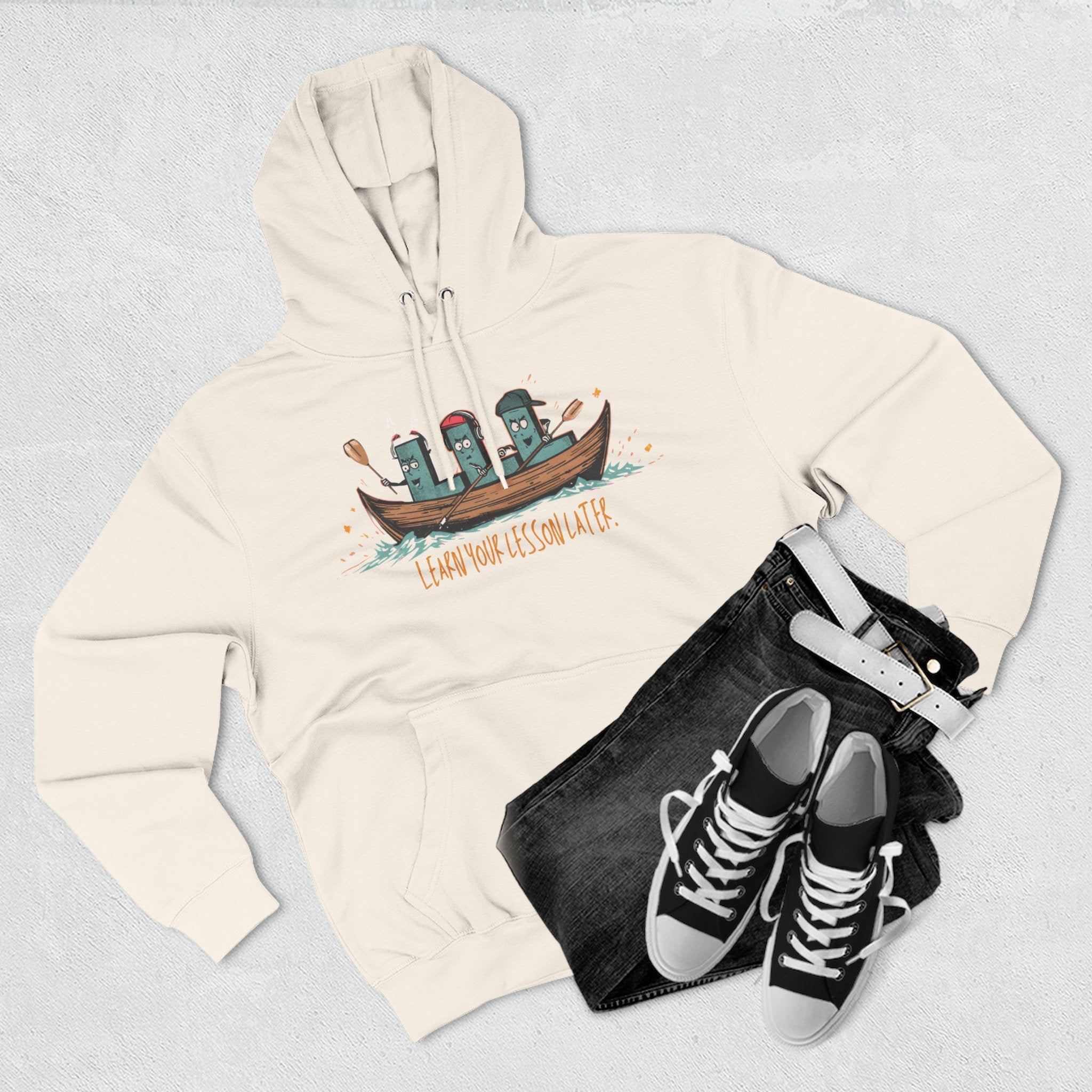 Three L's in a Row... Summer Fleece Hoodie w/ MM Signature