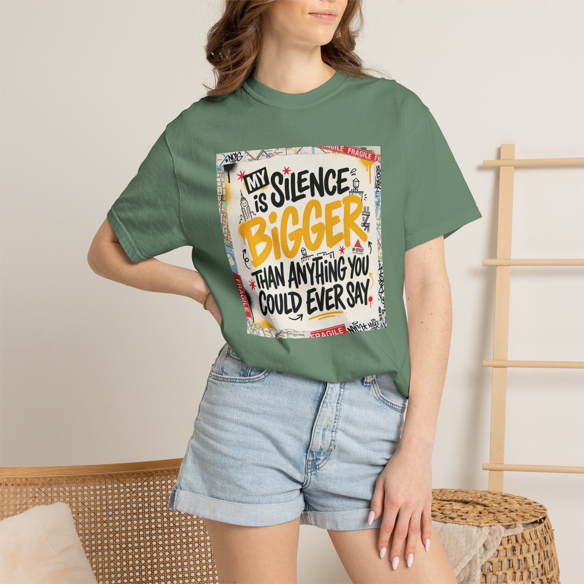 My Silence Is Bigger... Unisex Tee w/ MM Signature