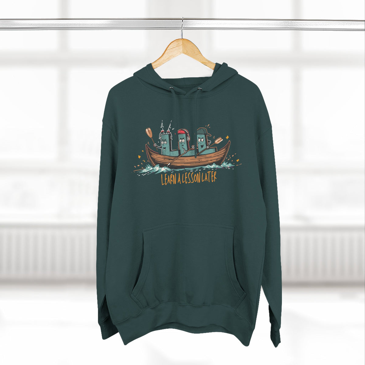 Three L's in a Row... Summer Fleece Hoodie w/ MM Signature