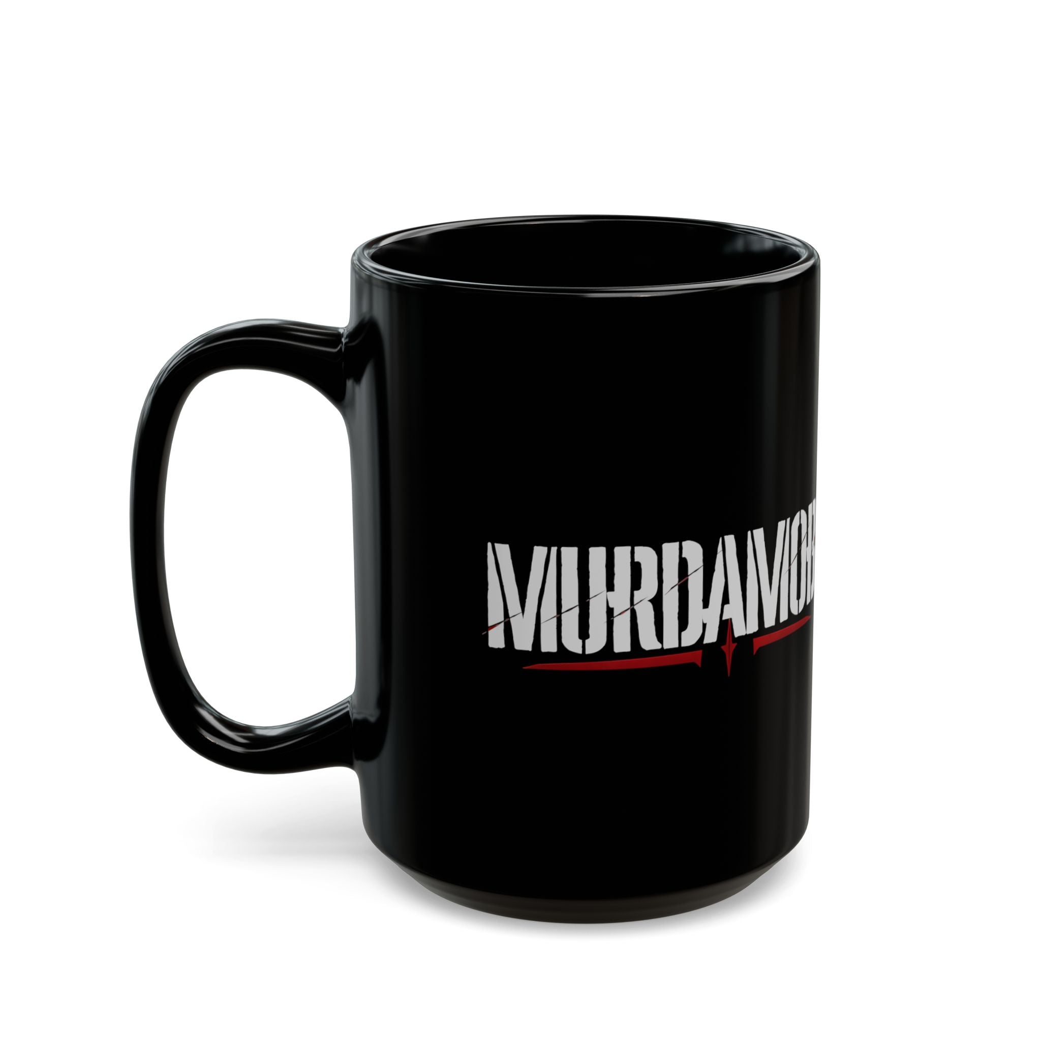 MURDAMOB MM Signature Black Coffee Mug