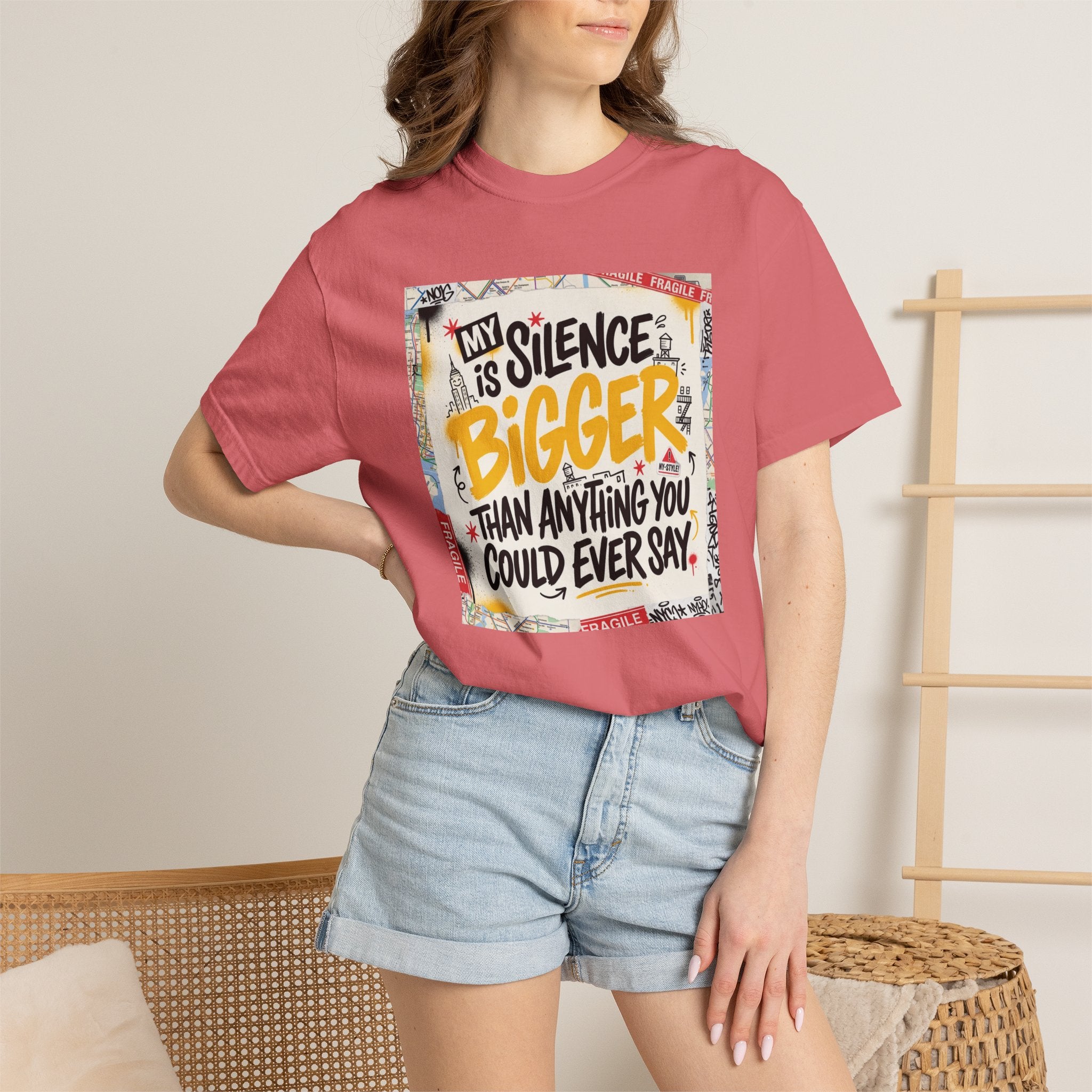 My Silence Is Bigger... Unisex Tee w/ MM Signature