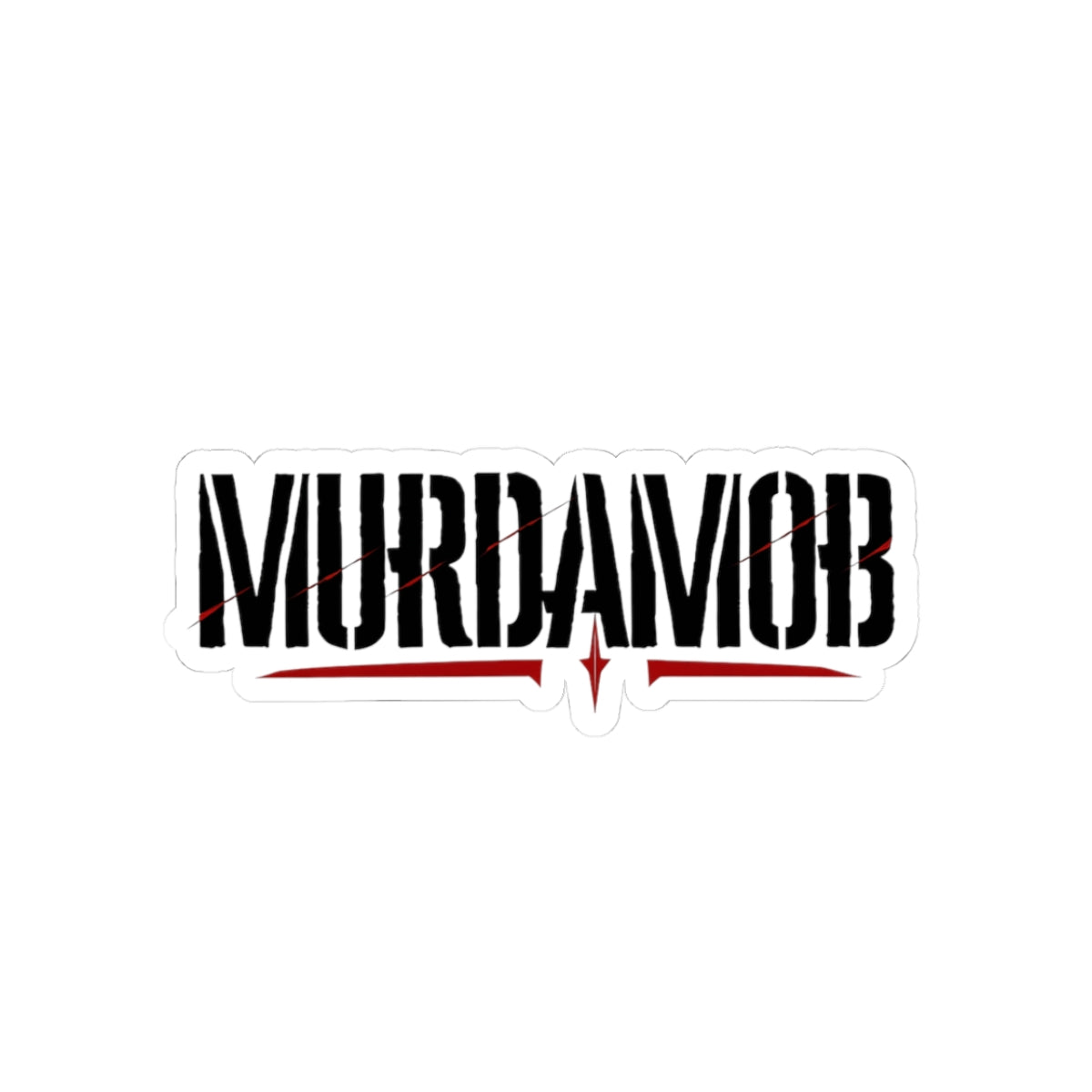 MURDAMOB Logo Kiss-Cut Sticker