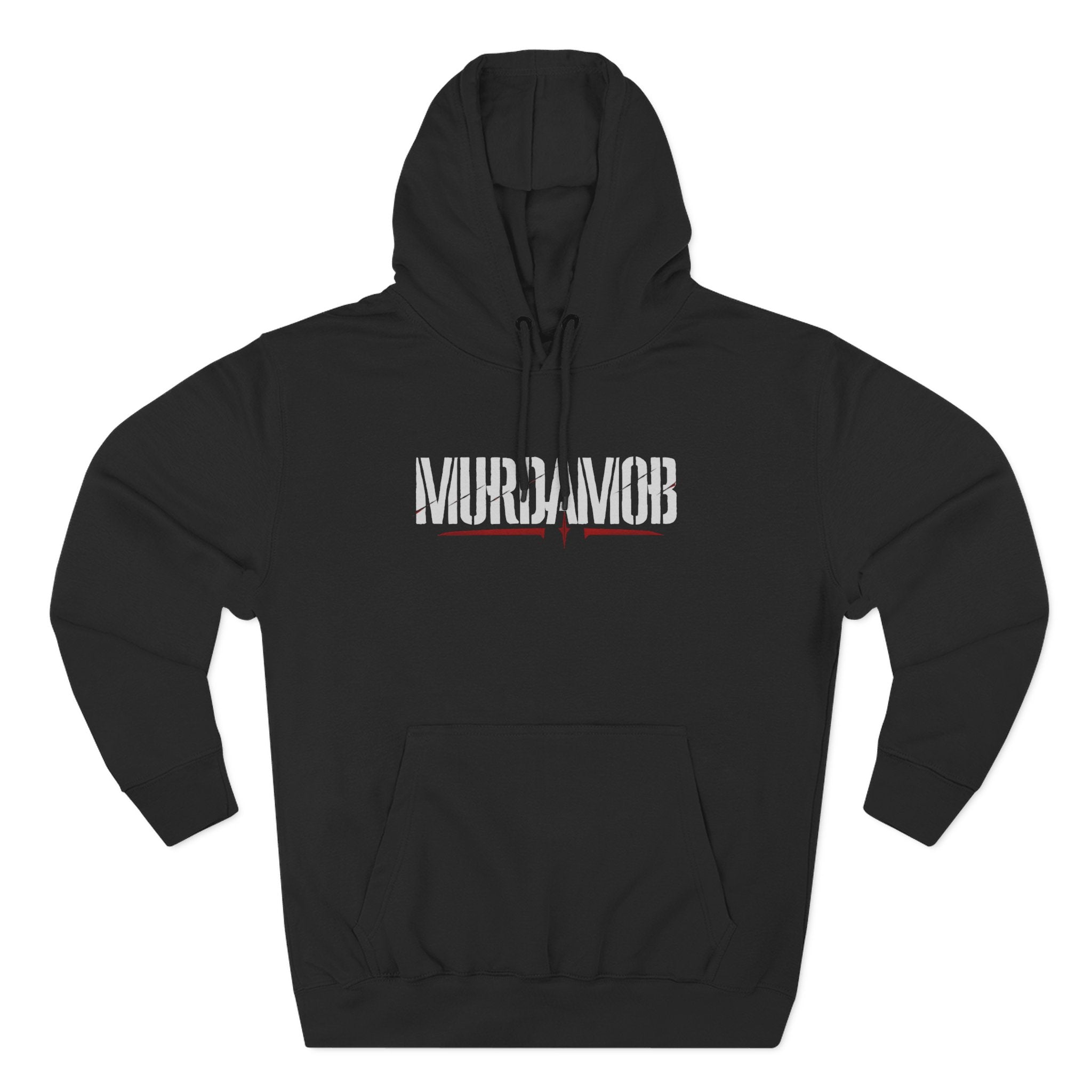 MURDAMOB Black Summer Fleece Hoodie w/ MM Signature