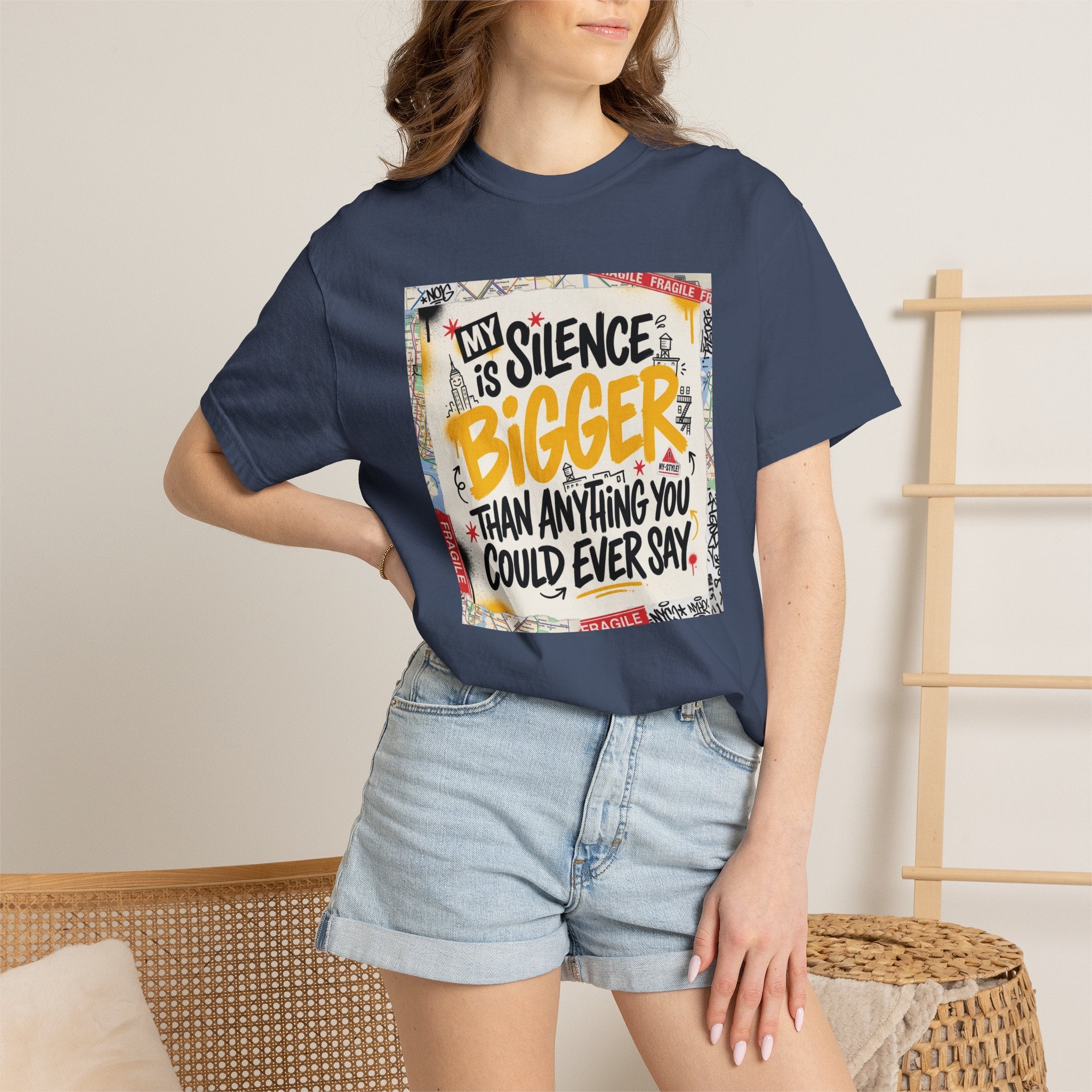My Silence Is Bigger... Unisex Tee w/ MM Signature