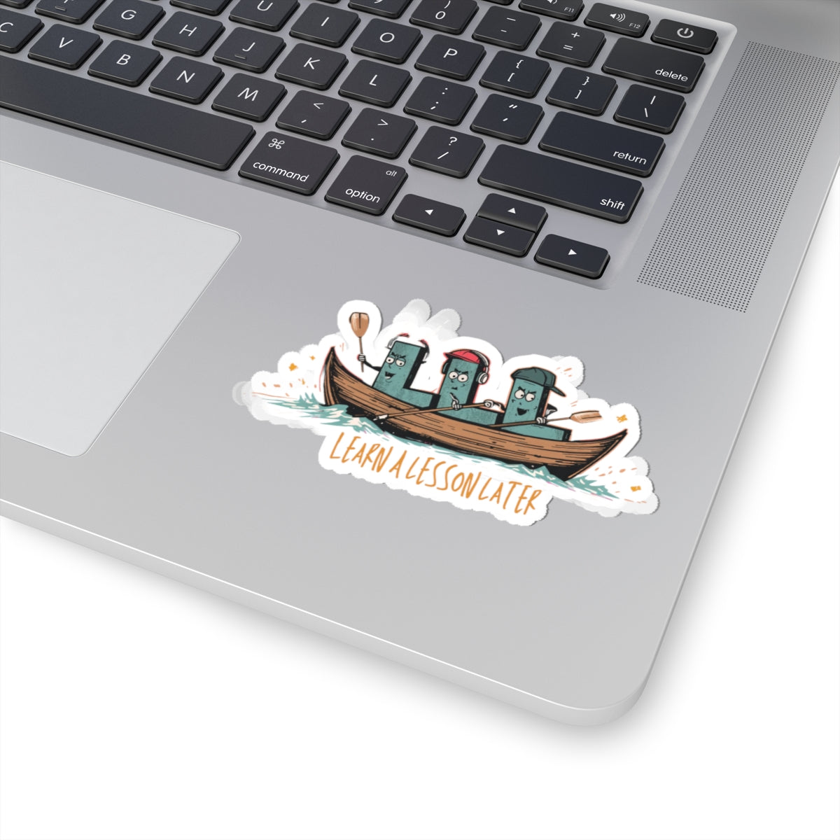 Three L's in a Row Kiss-Cut Laptop Sticker
