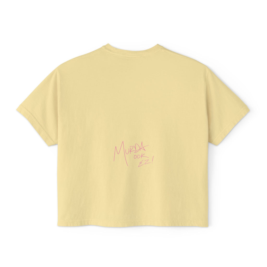 My Silence Is Bigger... Women's Boxy Tee w/ MM Signature