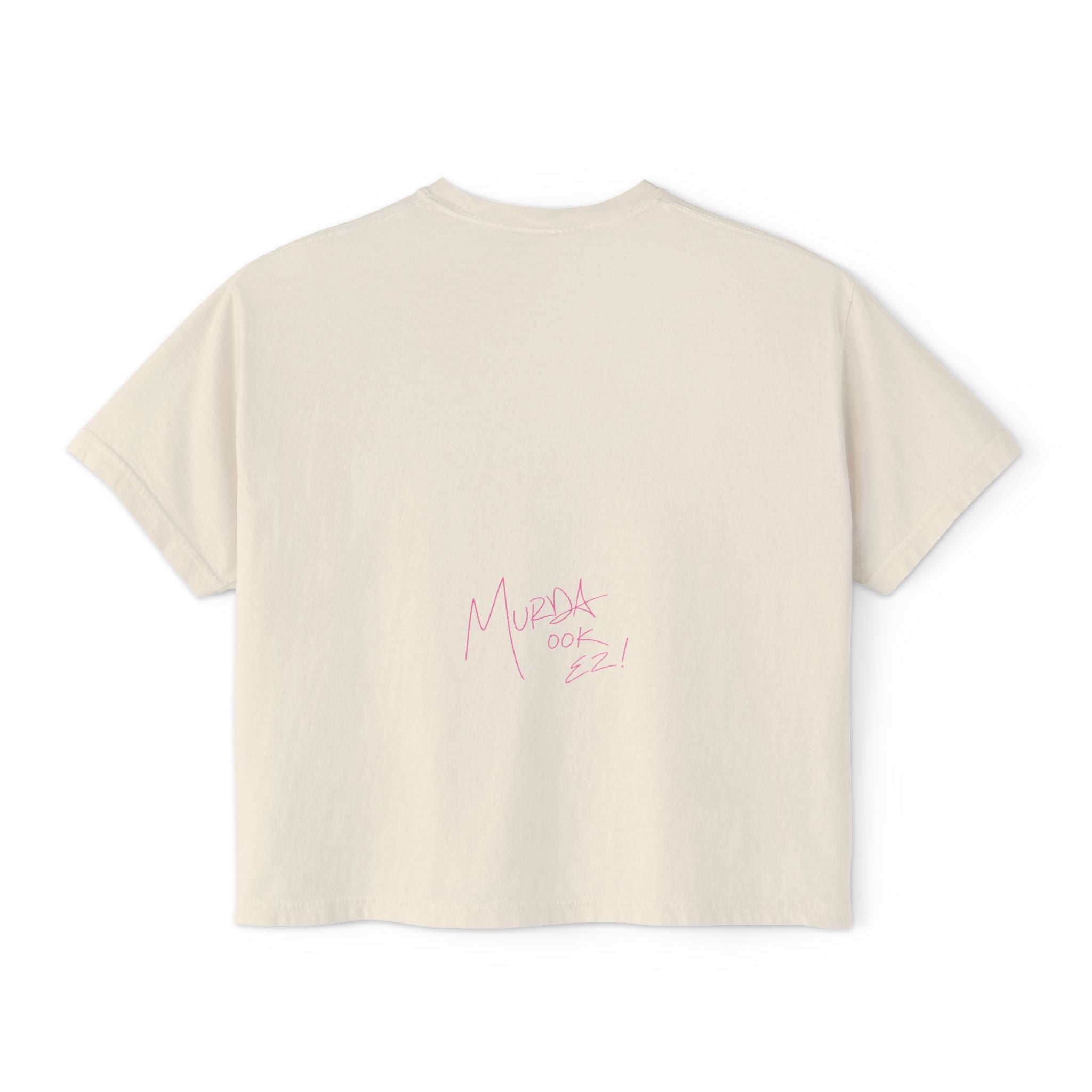 My Silence Is Bigger... Women's Boxy Tee w/ MM Signature