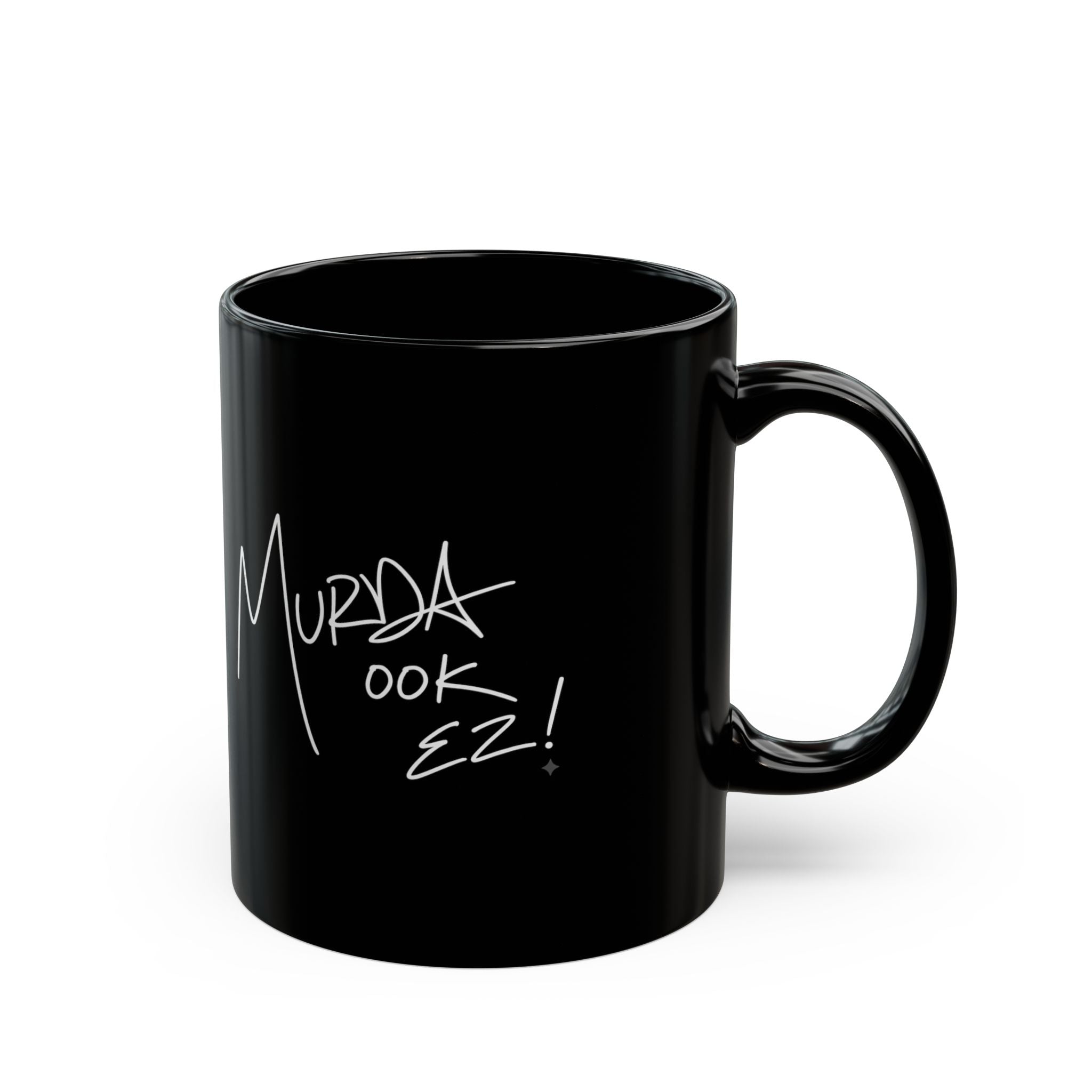 MURDAMOB MM Signature Black Coffee Mug