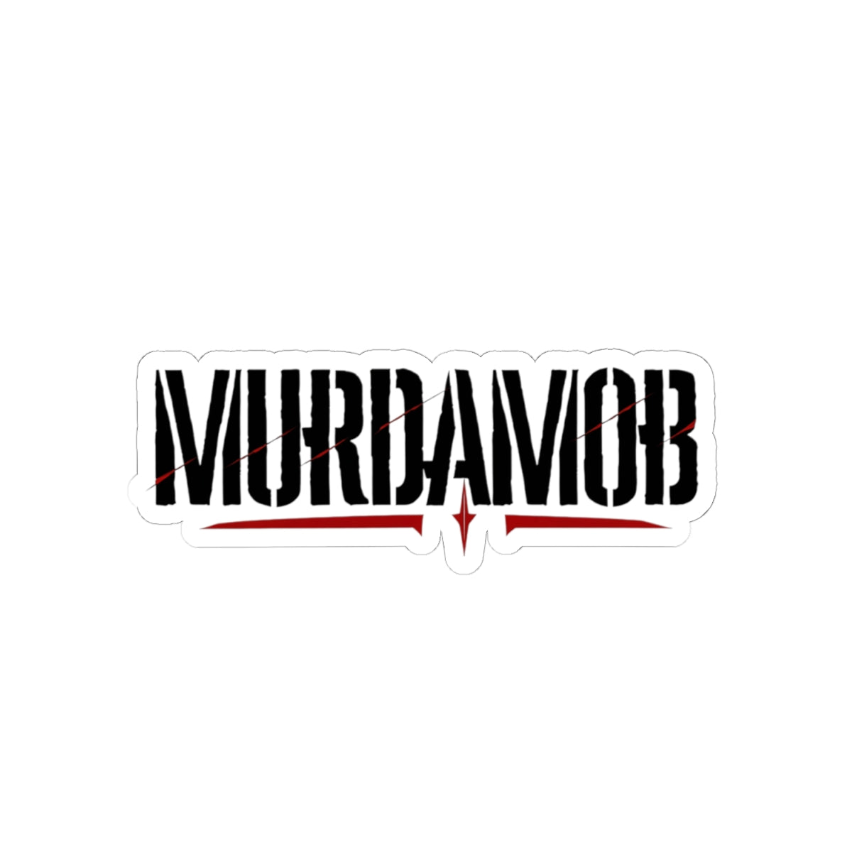 MURDAMOB Logo Kiss-Cut Sticker